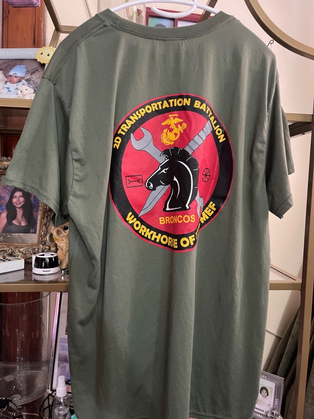 2D Transportation Battalion unit t-shirt size XL